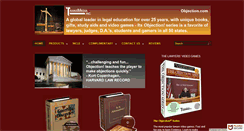 Desktop Screenshot of objection.com